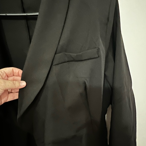 Classic Black Women's Suit Jacket XXL - Picture 3 of 8